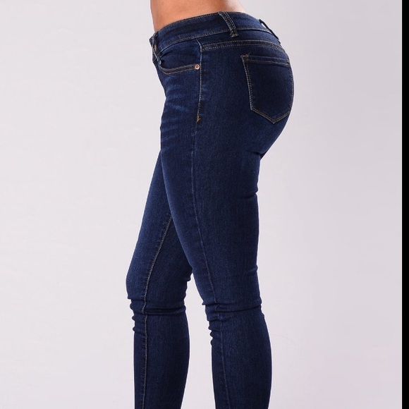 Dark Wash Jeans - Picture 2 of 5